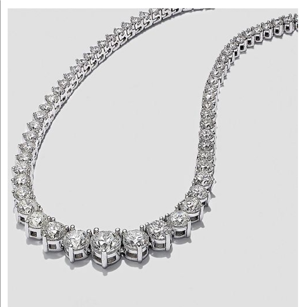 Classic Diamond Necklace from Macys Fine Jewelry